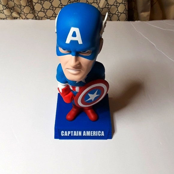 Other - Early 2008 Funko Captain America Bobblehead